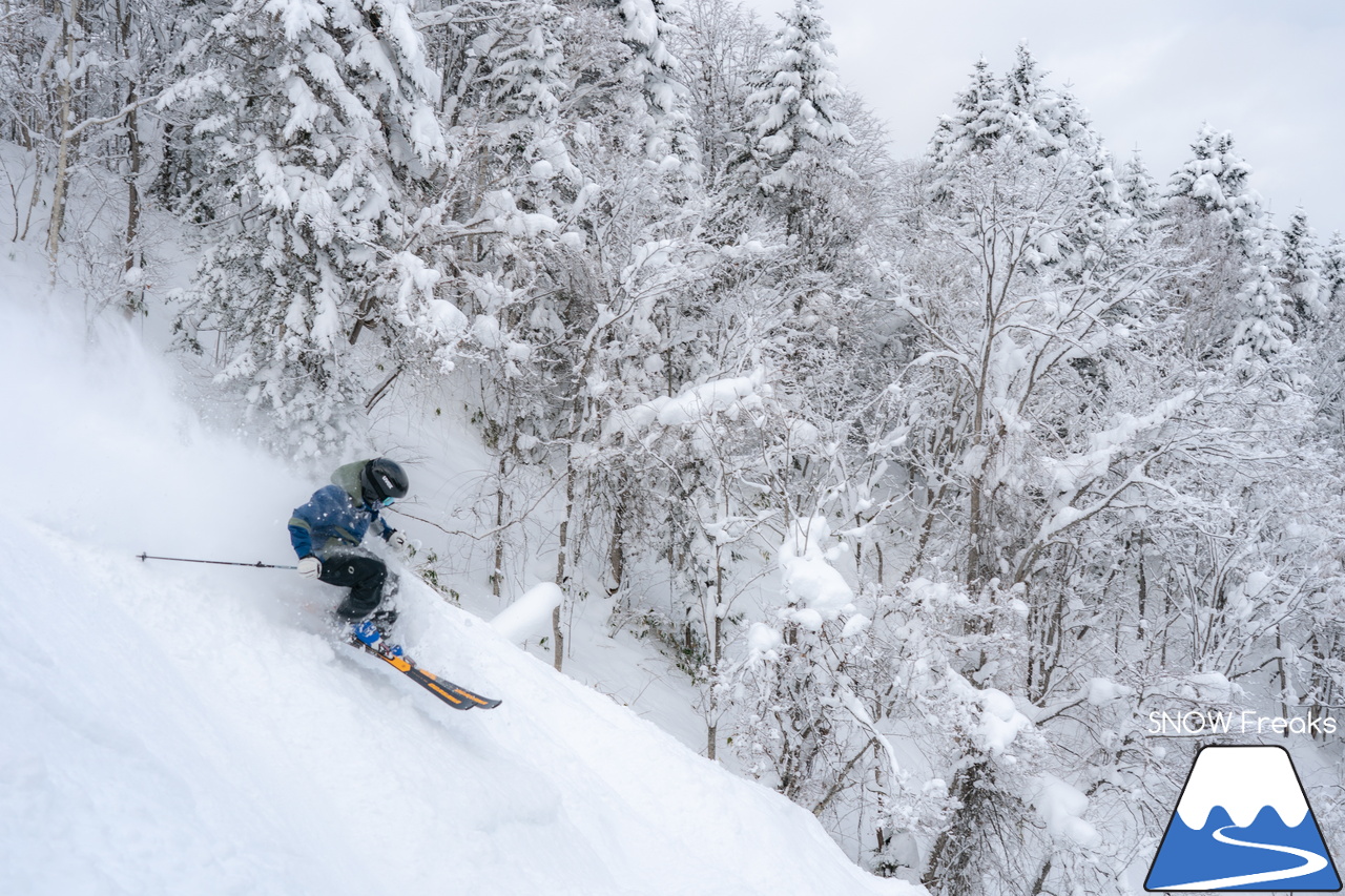 士別市日向スキー場　地元スキーヤーの皆さんと一緒に道北屈指の豪雪パウダーを心ゆくまで、滑る、滑る、滑る！